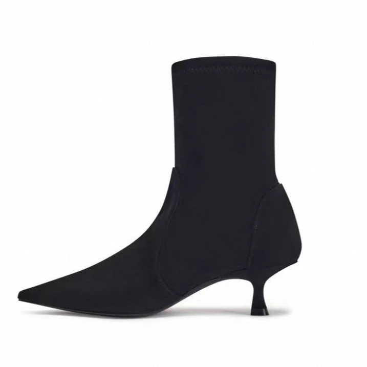 【昆明恒隆】SW NAOMI 50 BOOTIE黑磨砂皮短靴