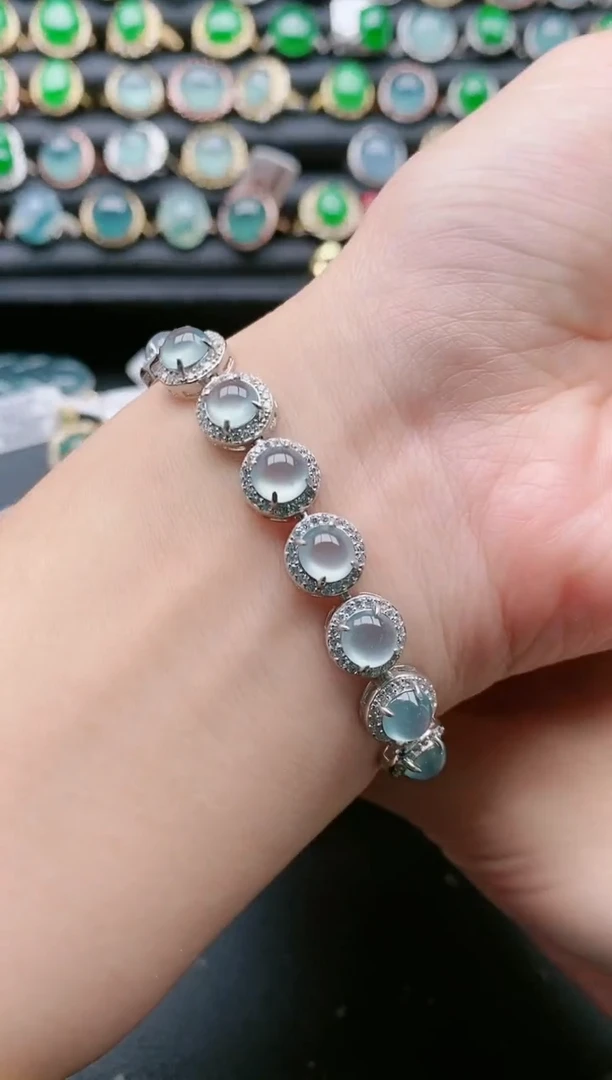 【闪购商品】翡翠戒指银S925镶嵌11111111