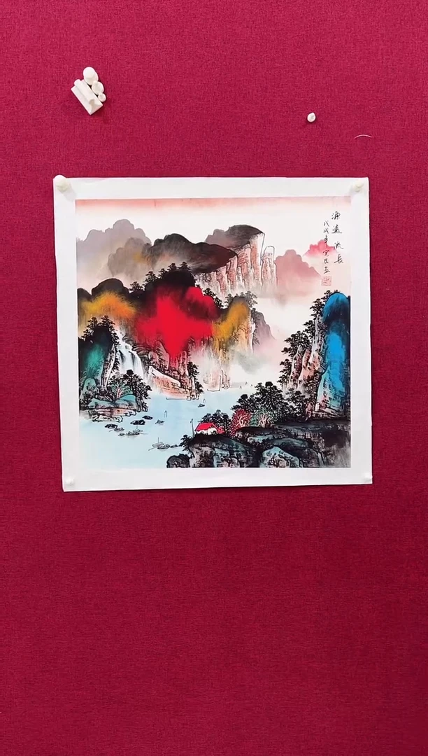 国画张现民的国画作品