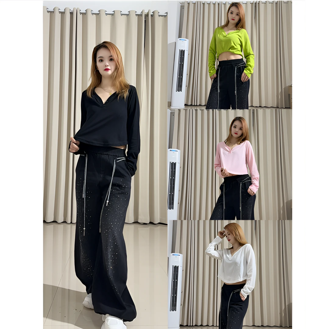 （贝贝专属）5075款薄款设计感时尚显瘦雪花棉早秋款女装百搭小衫