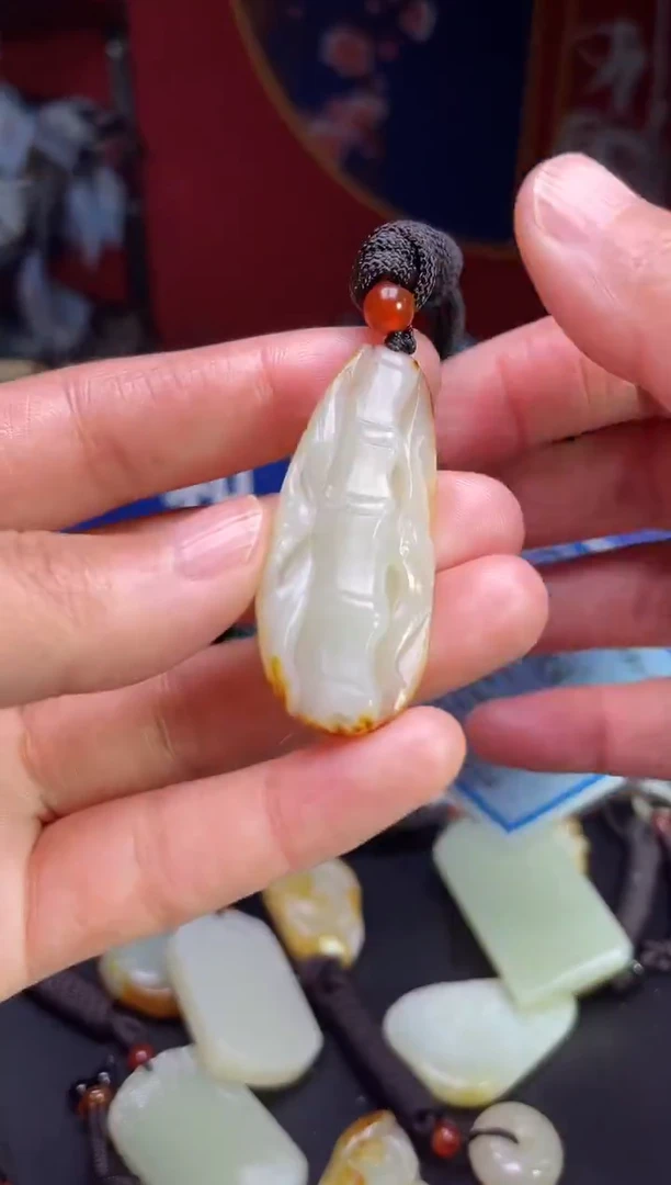 颈饰未镶嵌和田玉123