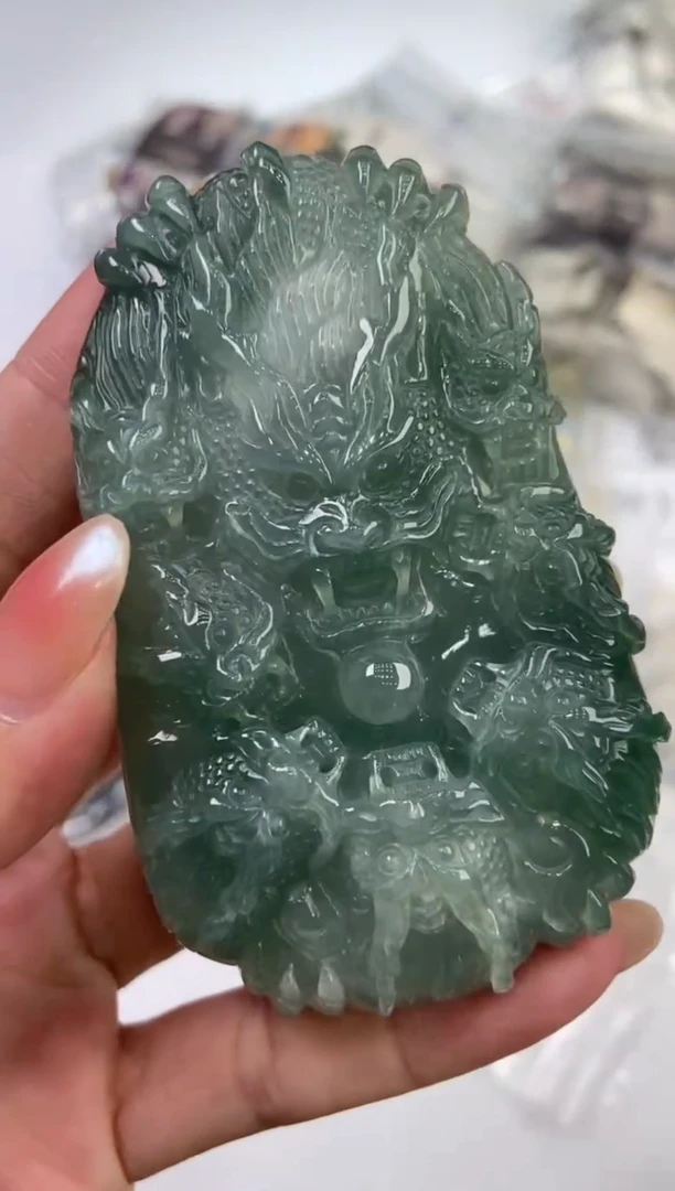 翡翠挂件未镶嵌2223123