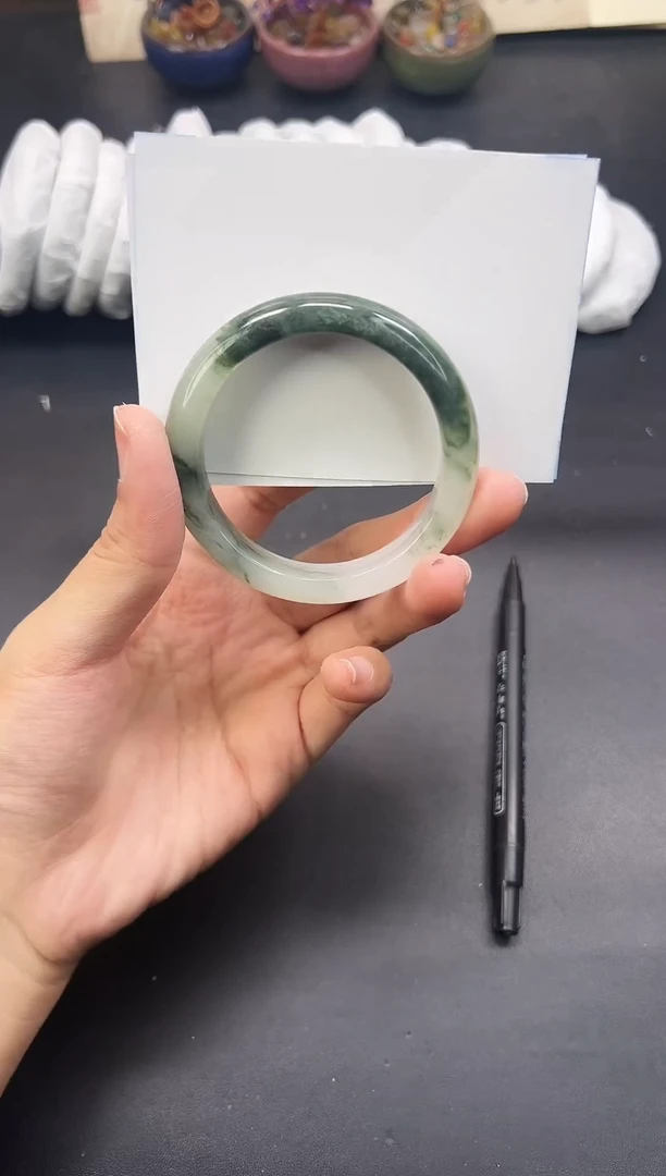 未镶嵌手镯石英质玉A73-51`52`53