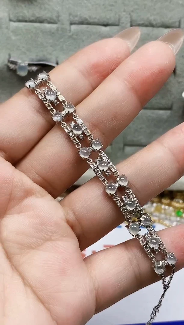 银S925镶嵌戒指翡翠0564