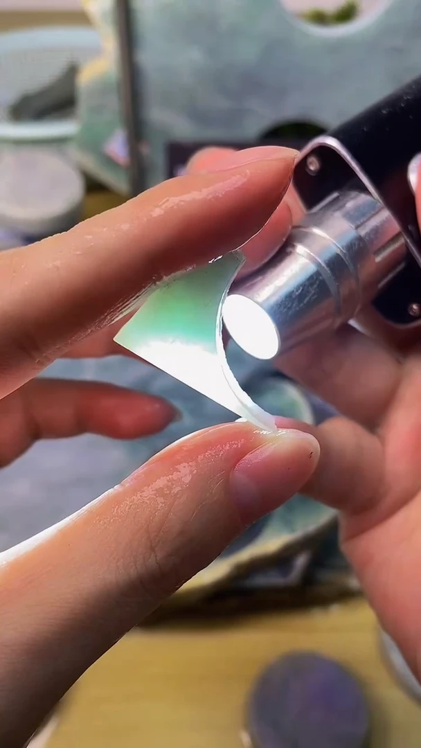 翡翠裸石天然A货缅甸翡翠高品质边角料164