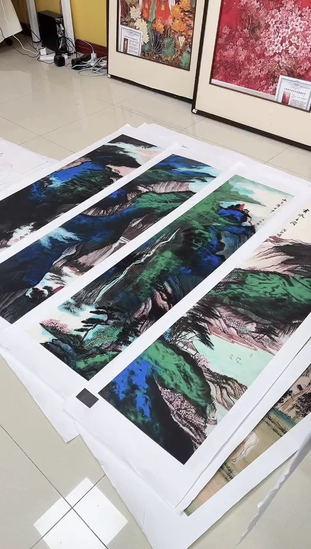 国画九霄甄选国画作品zhb101
