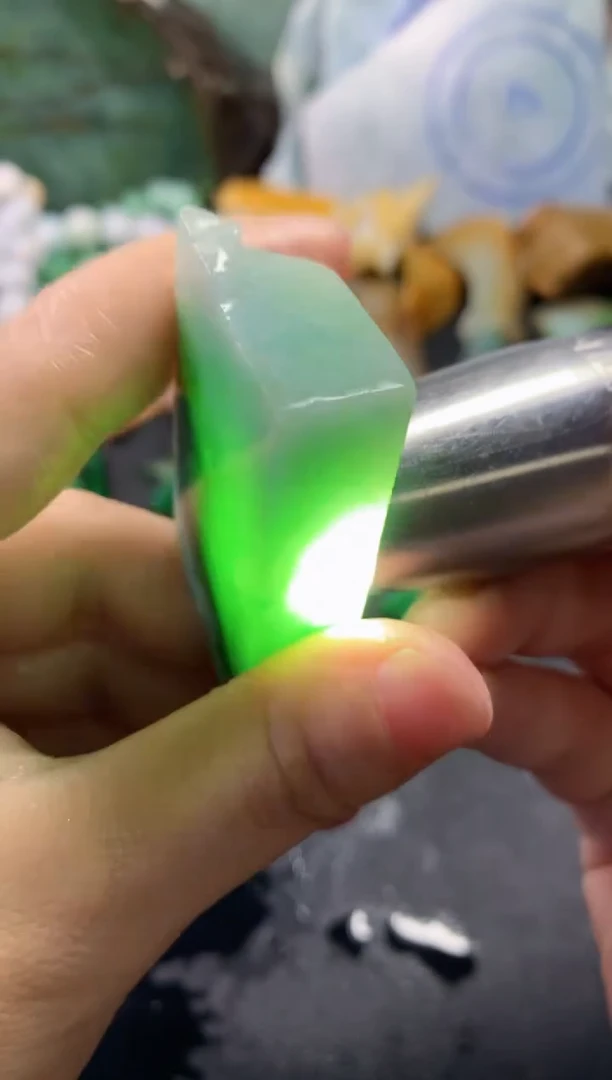 翡翠未镶嵌颈饰040天然翡翠