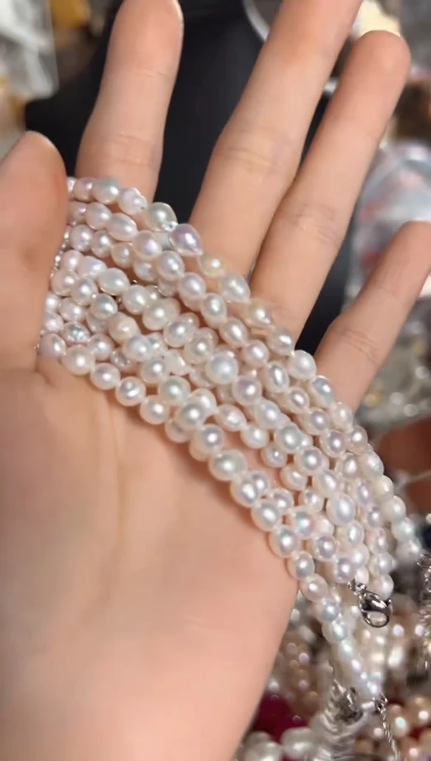 淡水珍珠珠宝奇石未镶嵌XP手链一条