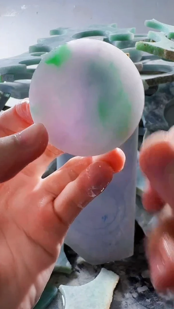 裸石翡翠缅甸翡翠A货文2559