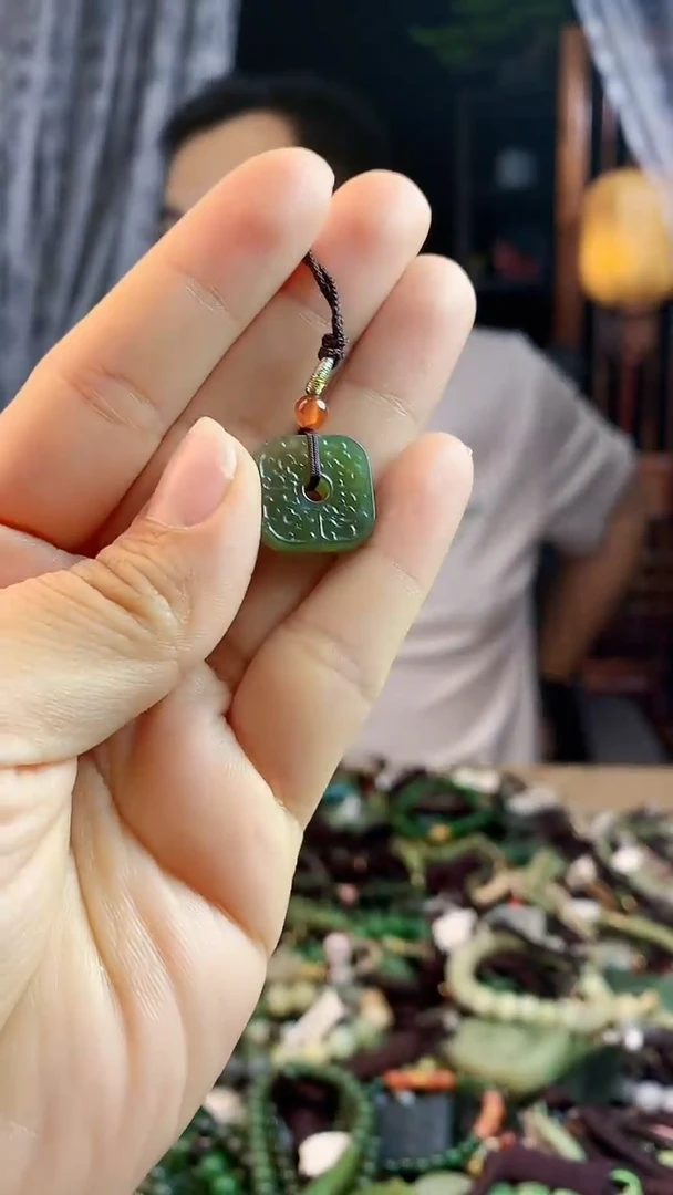 和田玉未镶嵌挂件多样性发货拍一发一