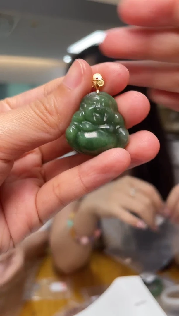 和田玉银S925镶嵌颈饰（多样性单个发货）微瑕