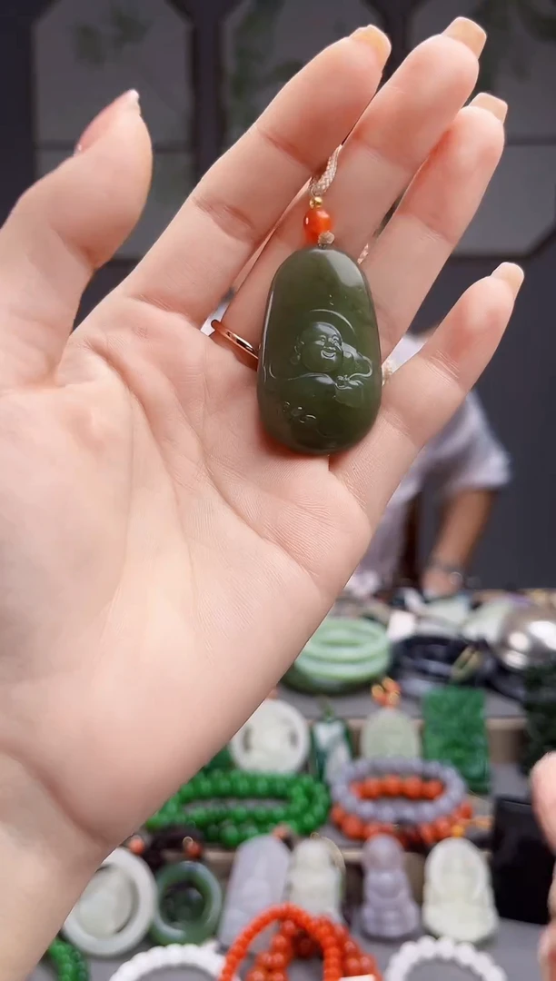 颈饰未镶嵌和田玉多样性发货拍一发一