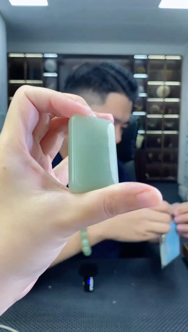 颈饰未镶嵌和田玉无事牌清货4