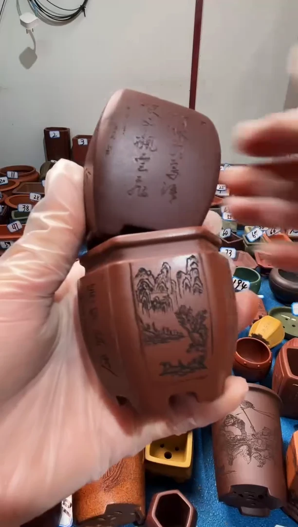 【闪购商品】紫砂紫砂花盆