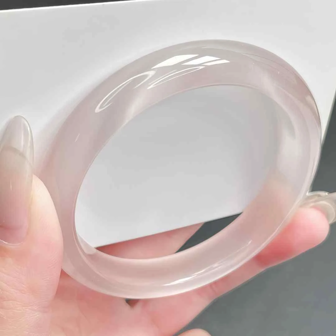 手镯 冰冰粉显白高雅手镯 54圈口