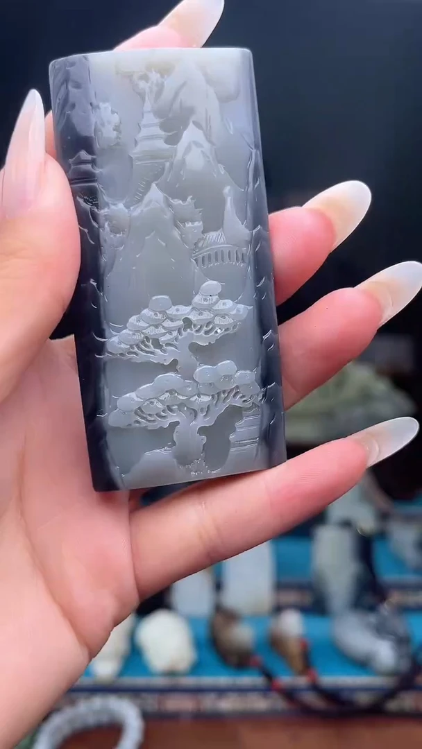 未镶嵌和田玉挂件1
