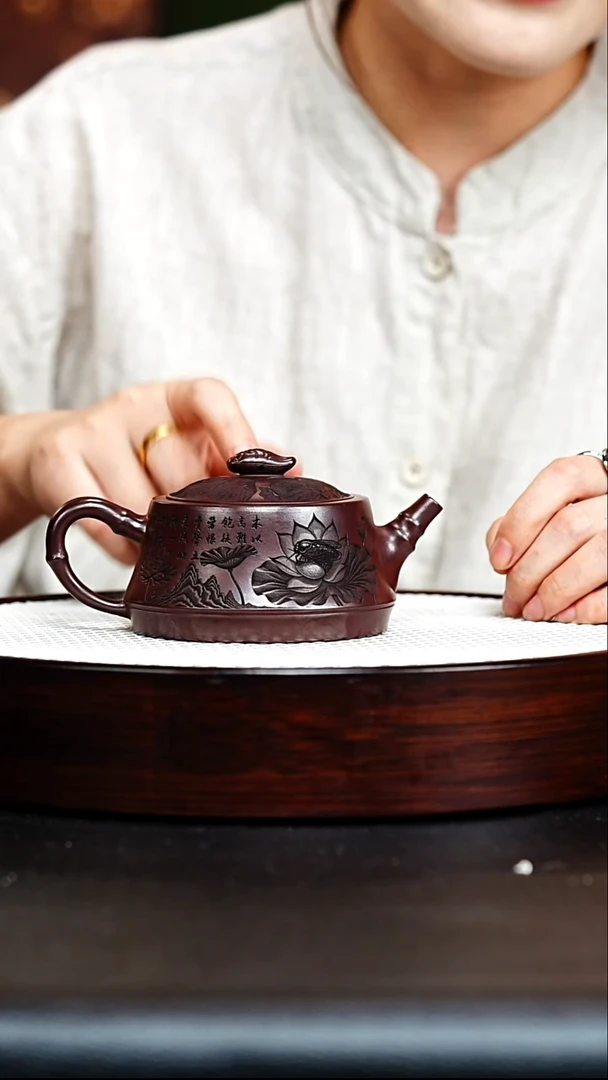 茶壶紫砂紫砂壶 大千