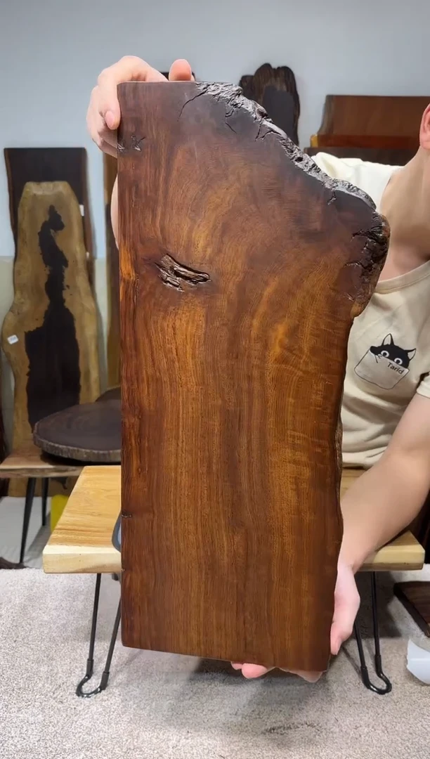 【闪购商品】风车木（黑檀木）尺寸55*21*2.3编号853
