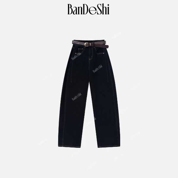 【C3978】#班德施-秋季新款时尚百搭显瘦牛仔裤女装-SS