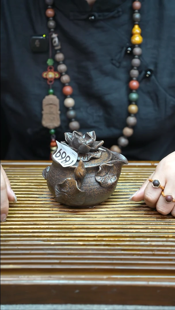 万古烧粗陶手工茶具