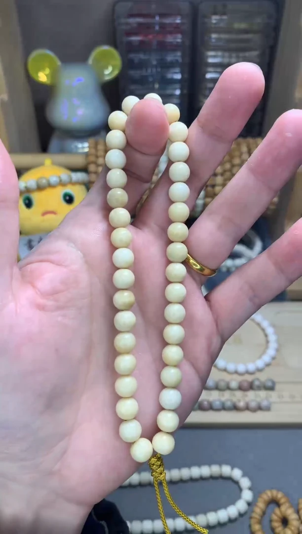 【闪购商品】龙眼菩提手串龙脊菩提小奶龙卡8圆珠手持