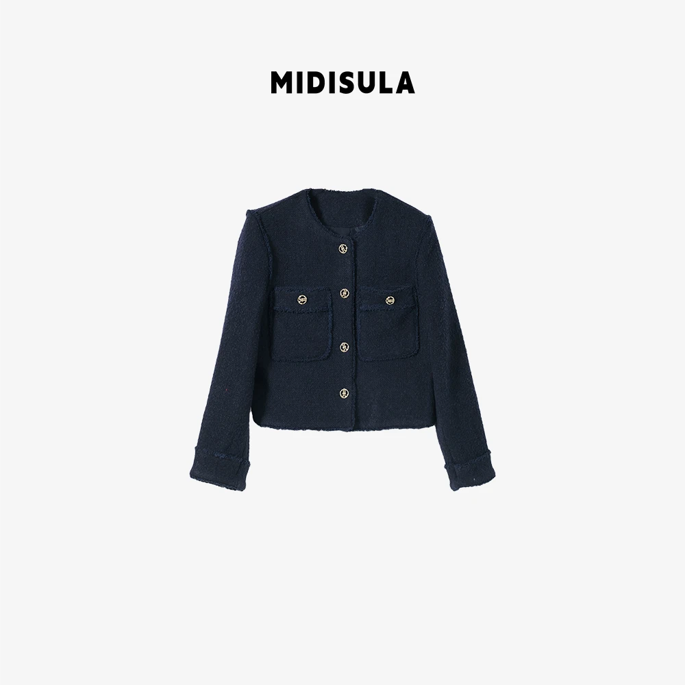 MDSL·时尚高级感小香风气质外套上衣01895