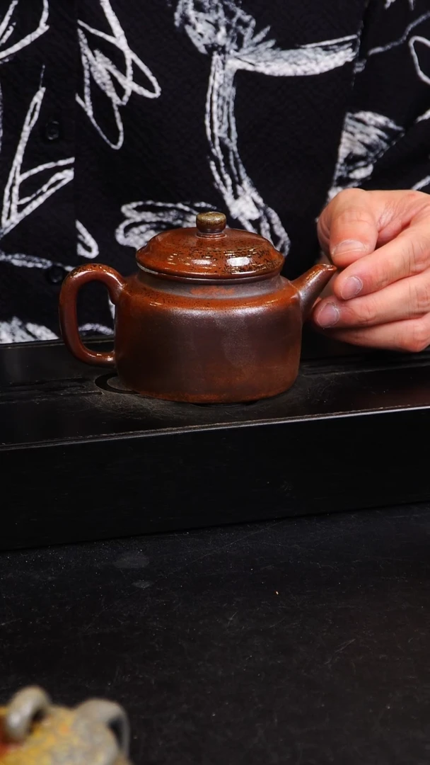 茶壶紫砂宜兴紫砂柴烧壶