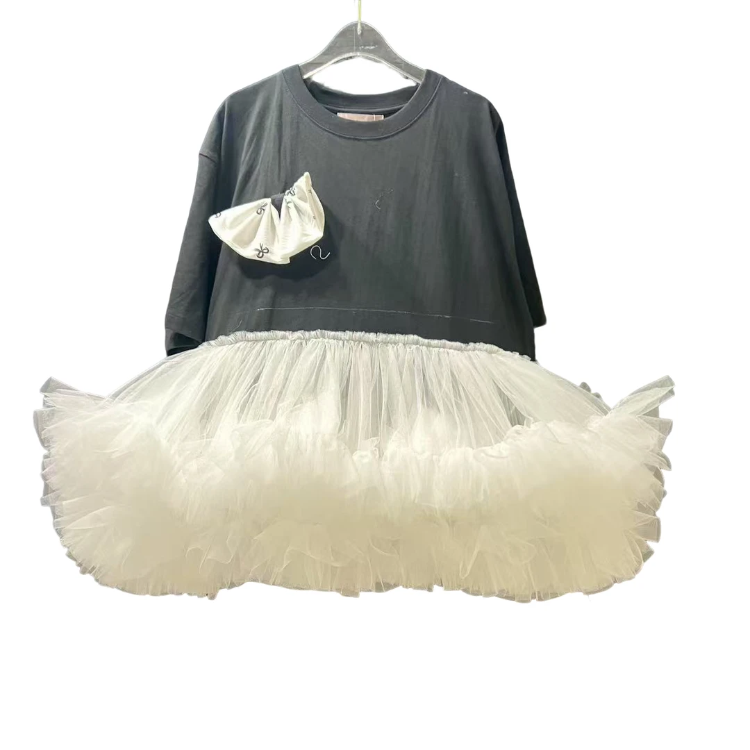 4649连衣裙女款高贵气质羊城故事春季百搭樱桃熟了