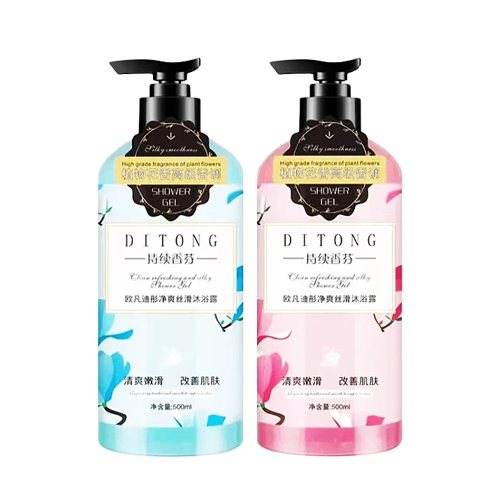 500ml迪彤丝滑沐浴露香氛持久留香清爽补水保湿清洁沐浴液男女用
