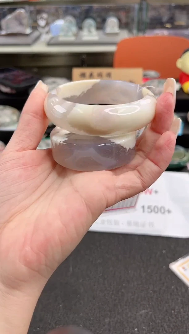 未镶嵌手镯石英质玉58圈口 （赠品镯心）3674494