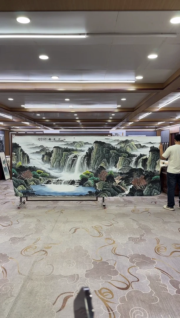 绘画绘画xc邵明义-大丈二-国画