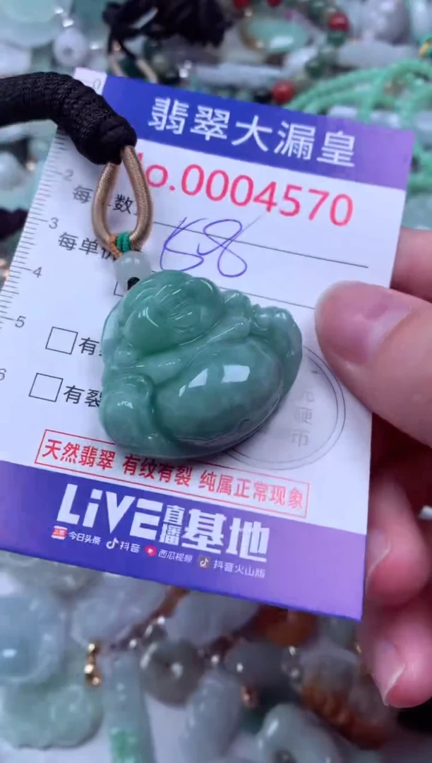 吊坠(不含链)未镶嵌翡翠4570