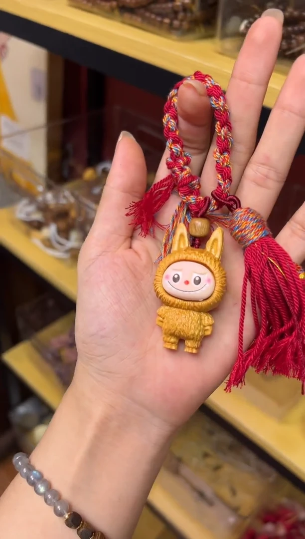 非洲檀香无事牌019黄金檀拉布布