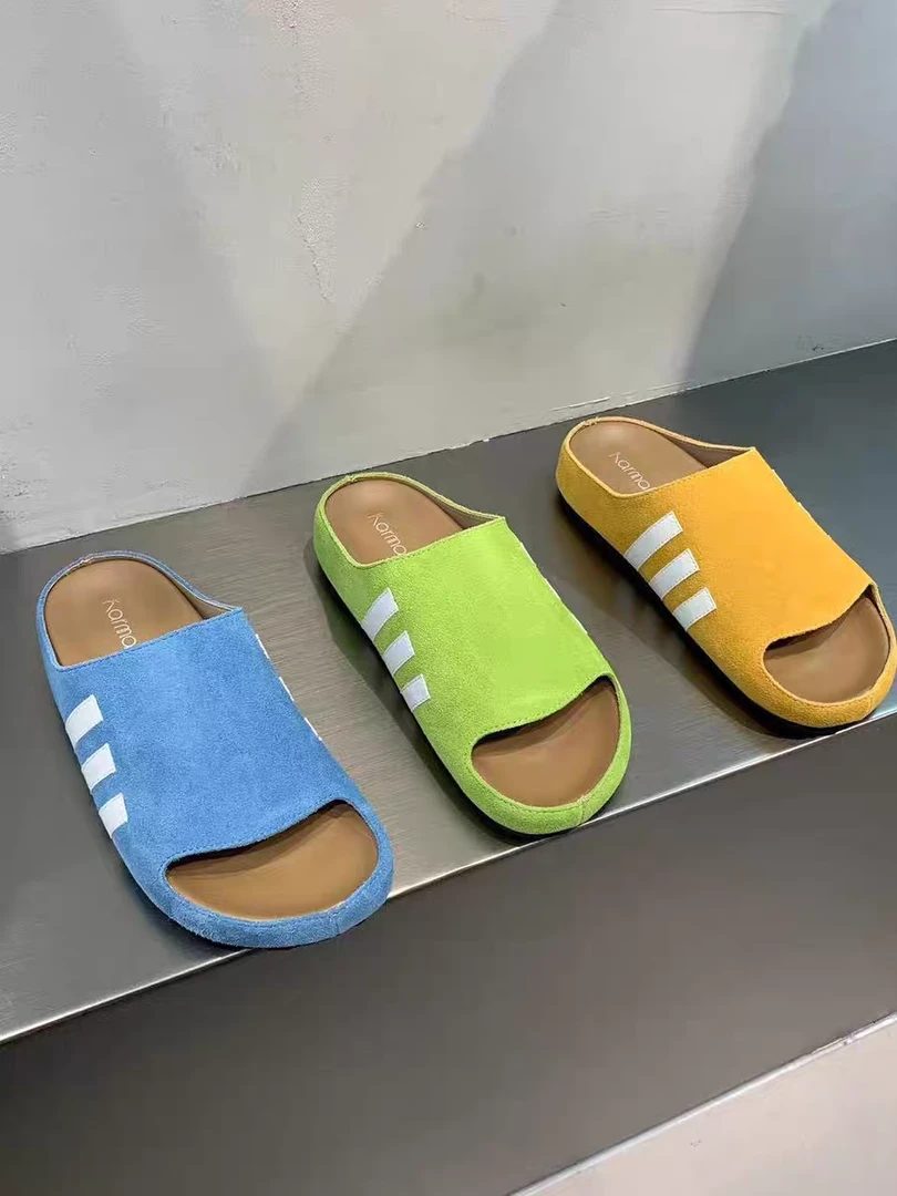 诗涵家 真皮舒适软底凉拖2689-3