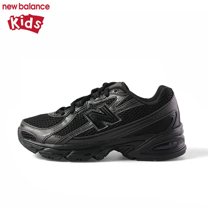 New Balance女童老爹鞋男童运动鞋6-12岁潮款透气复古休闲鞋740BO