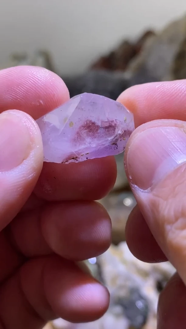 未镶嵌珠宝半成品水晶13号四川美姑超七花园水晶