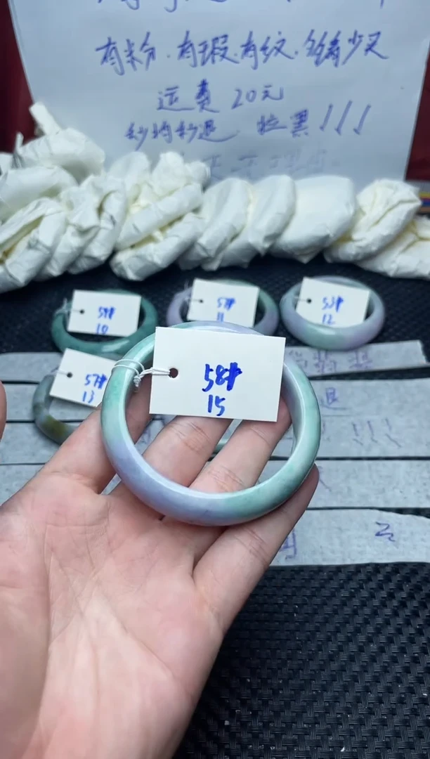 未镶嵌手镯翡翠15