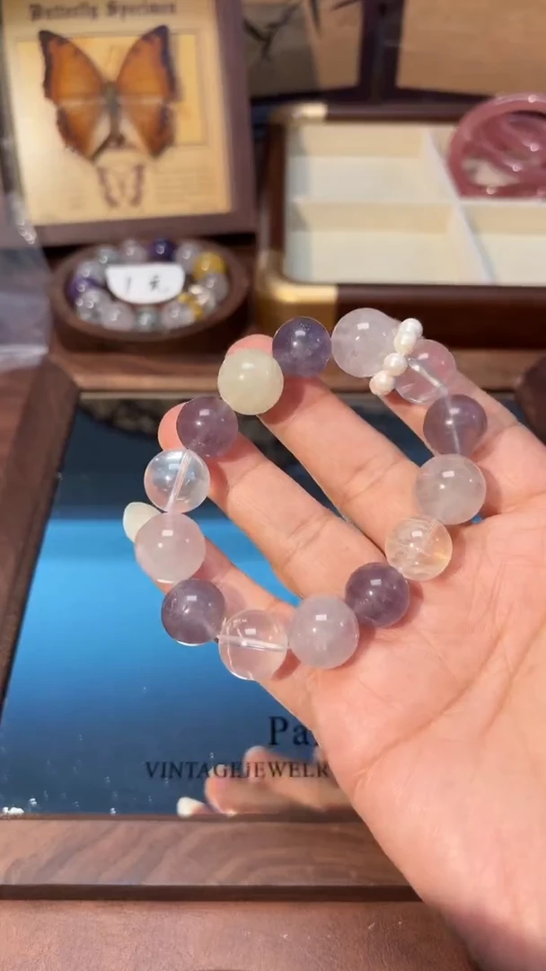 未镶嵌手串水晶?****°1