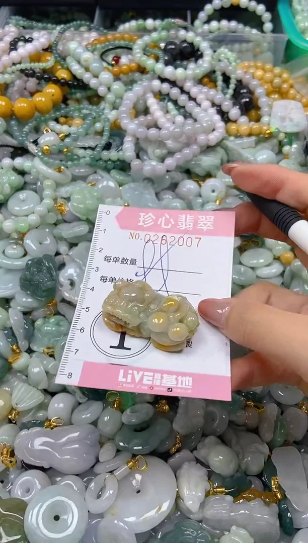 翡翠未镶嵌颈饰闪购0262007多样性发其一