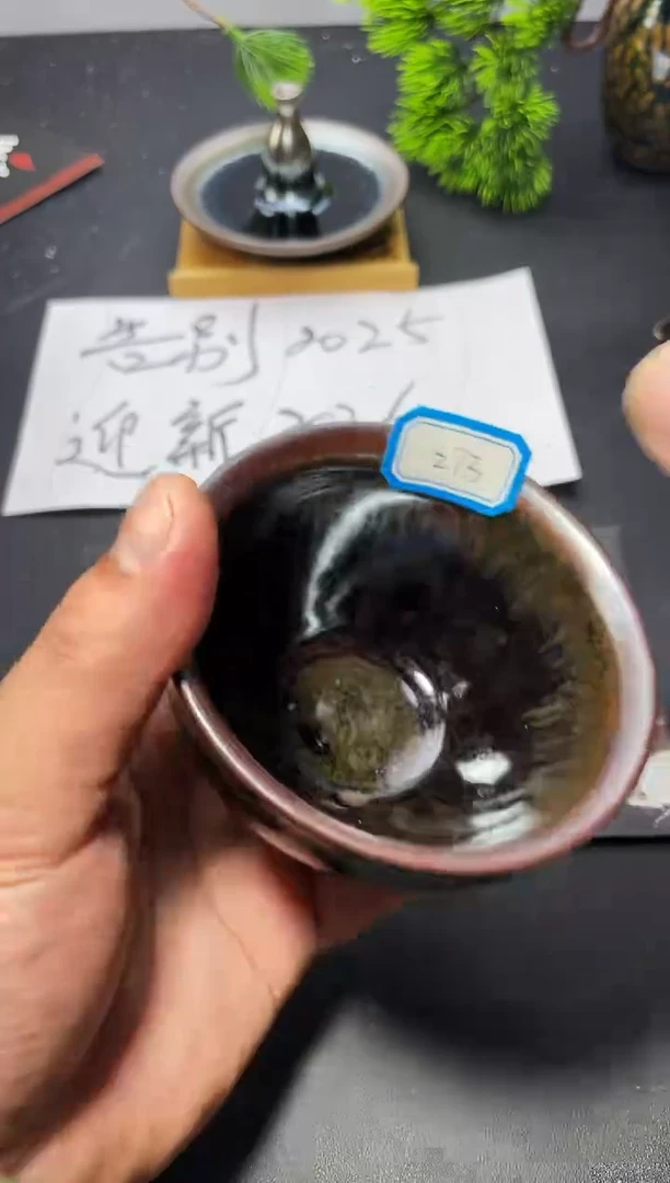 茶盏273叶紫建盏