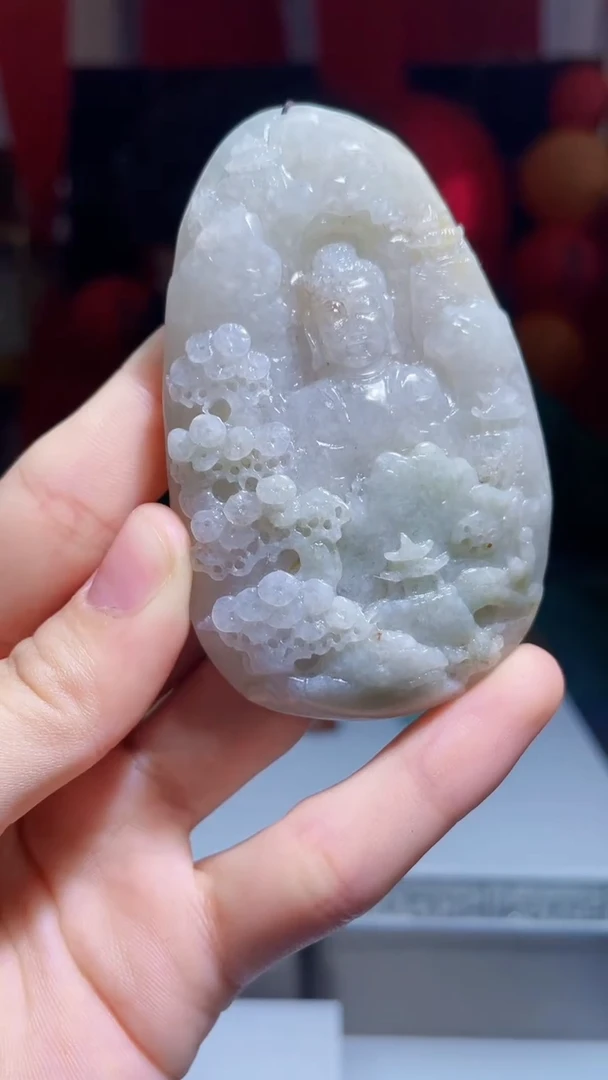 【闪购商品】翡翠吊坠(不含链)未镶嵌Q69