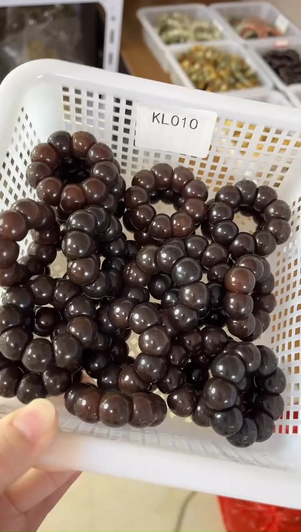 吊坠菩提根/象牙果KL010麦丽素山竹手捻14mm