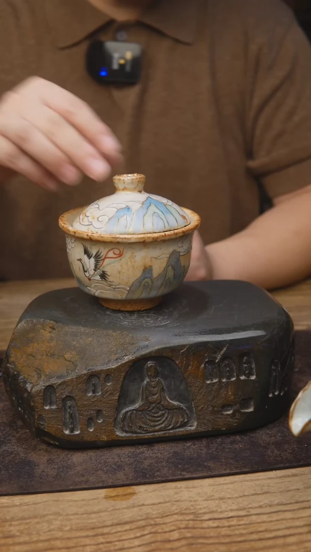 甘石陶艺手绘系列785