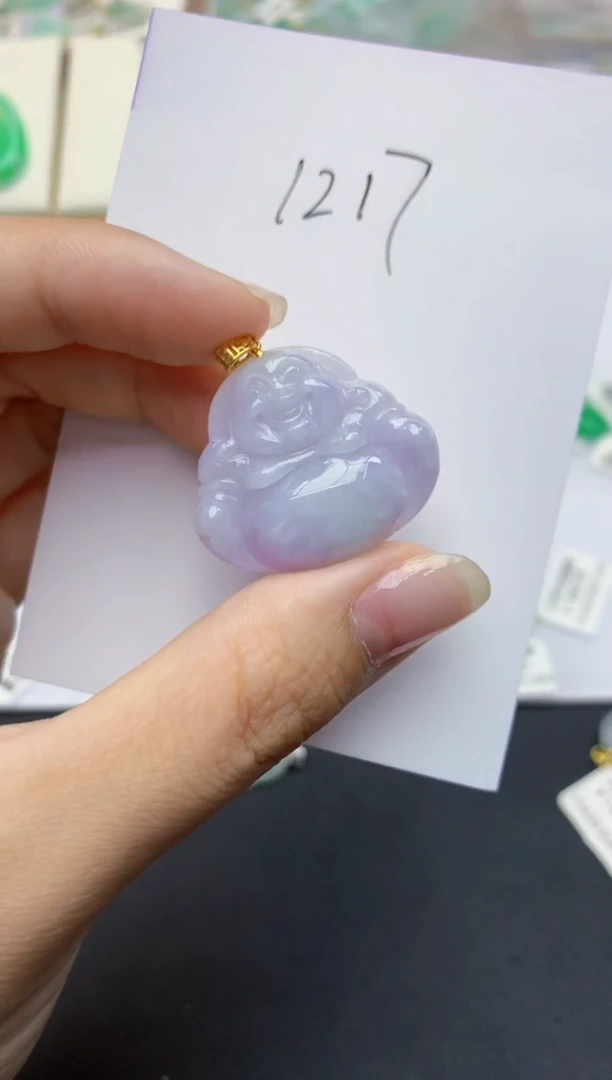 翡翠未镶嵌颈饰天然缅甸A货翡翠