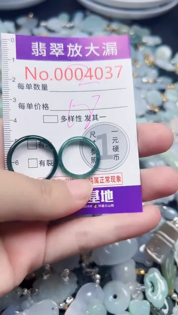 颈饰未镶嵌翡翠4037