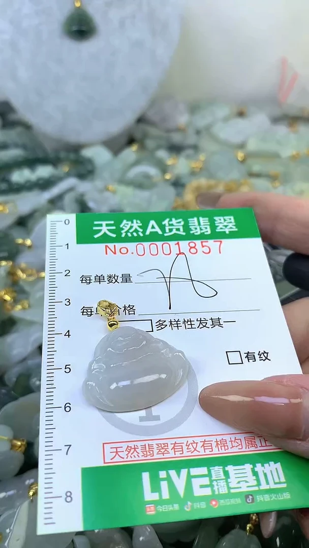 颈饰未镶嵌翡翠未镶嵌天然A货翡翠