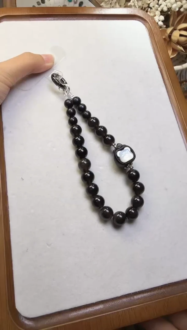 水晶摆件未镶嵌手机挂