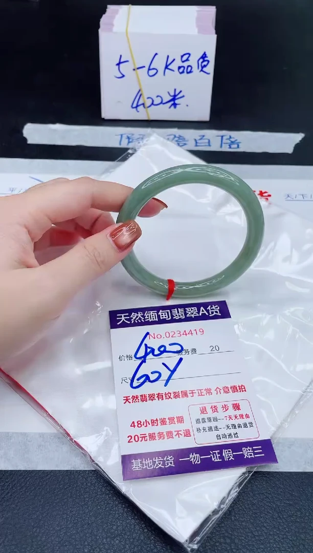 未镶嵌手镯翡翠400.00