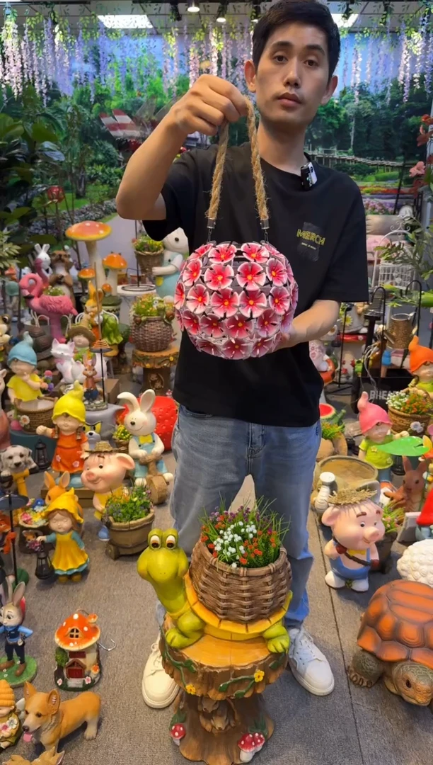 无花朵花园庭院摆件&00&