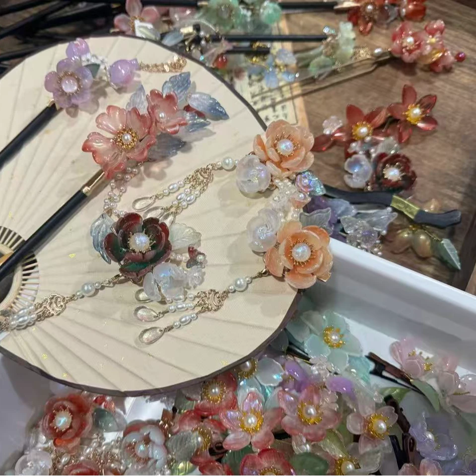 前尘梦汉服配饰古风盲盒琉璃醋酸合金各种盲盒年末盲盒